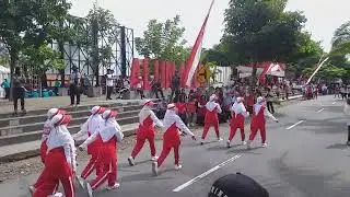 Gerak Jalan Beregu 5K Hari Jadi Boyolali 176 #shorts #boyolali