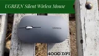 UGREEN Silent wireless mouse adjustable 4000 DPI