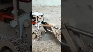 Assembling Cardboard Bulldozer: 3D Puzzle From A to Z