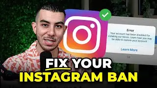 Instagram Account Banned or Restricted? Here's What You Can Do (2026 Method)