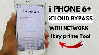 I PHONE 6+ icloud bypass with network 12.5.7 Windows tool