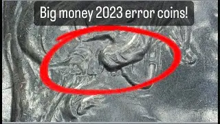 Searching for valuable 2023 error quarters!! 