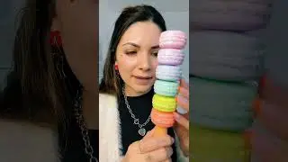 Painting YOUR FACE with macarons 🍡 
