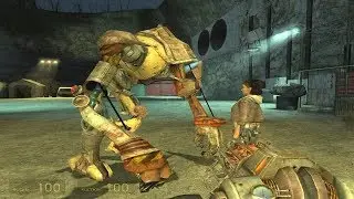 ИГРАЕМ В ВОЛЕЙБОЛ С ПСОМ  ❖ Half-Life 2 #8
