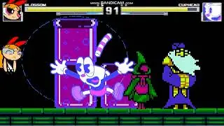 Mugen: Blossom Vs Cuphead