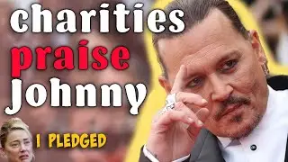 Johnny Depp Wrecks amber Heard supporters with proof of charity donations