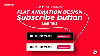 How to create subscribe button _ Pop up subscribe Templates for free 🔥Like Aftereffects Template