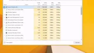 Windows 8.1: UseTask Manager to See What Applications are using the Most Memory