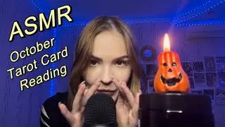 ASMR Relaxing October Tarot Reading 🎃 Halloween Special