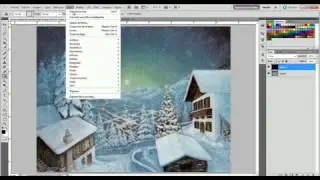 Tutorial photoshop cs5, cómo crear el efecto nieve. SNOW