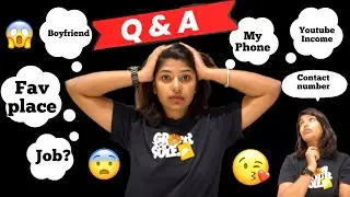 Q & A about me | Know more about me | instagram q&a #sindhudhan