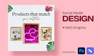 Social media ads design in adobe photoshop (Bangla)