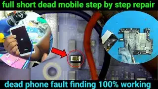 Dead phone fault finding | mi redmi note 5 Pro dead phone repair | full shot mobile fault finding