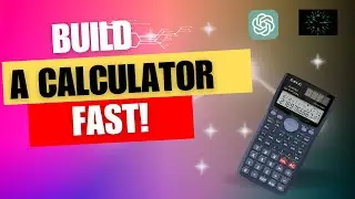 1-Minute Calculator App: How to Make a Beautiful Calculator using HTML, CSS, JavaScript & ChatGPT