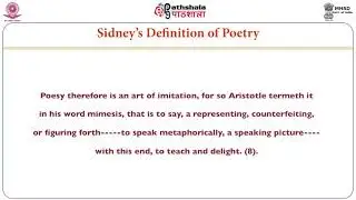 An Apology for Poetry
