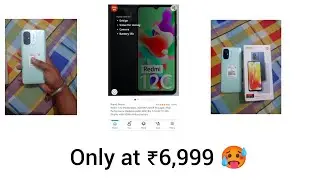 I purchased Great Smart Phone ( Redmi C 12 ) From Amazon Sale At just ₹6,999. #unboxing#mobile