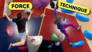 Des styles de grimpe 100% opposés ! 💪🏼🧗🏻 (avec Gaëlle)