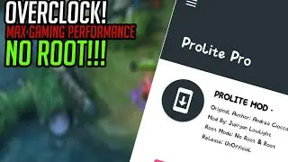 OVERCLOCK!🤩🔥 BEST APPLICATION BOOST YOUR PERFORMANCE🔥 -no root