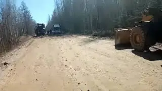 Провалилась дорога Ухта - Троицко-Печорск