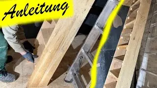 Eine Treppe einfach selber bauen