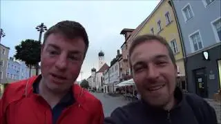Radtour entlang der Donau und der Isar