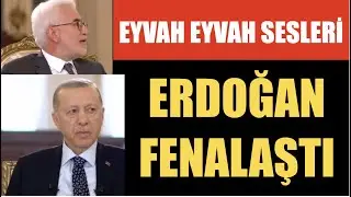 ERDOĞAN CANLI YAYINDA FENALAŞTI, PROGRAMA ARA VERİLDİ... ŞOK ANLAR