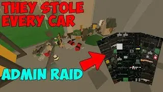 LUCKIEST CAR STEAL EVER! | Unturned Base Raid