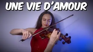 Charles Aznavour - Une vie d'amour (violin cover)