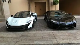 ARAB SUPERCARS OF BEVERLY HILLS 2016!! Bugatti veyron, Mclaren P1, Liberty walk Huracan, AND MORE!!