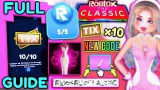 NEW Secret CODE In DRESS TO IMPRESS' Classic Event UPDATE! *Tix & Tokens Locations* | ROBLOX