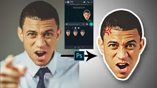 CREATE CUSTOM STICKER IN PHOTOSHOP | PHOTOSHOP EFFECTS | PHOTOSHOP TUTORIAL