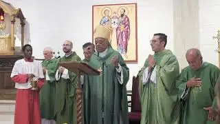 Mass Highlights and Roof Blessing | Shrine of St. Jude Thaddeus Catholic Church | Cardinal Gregory