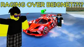RAGING OVER BEIGNET IN ROBLOX JAILBREAK!?!?