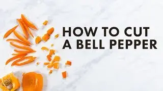 How to Cut a Bell Pepper