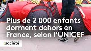 En France, il n'y a jamais eu autant d'enfants à la rue