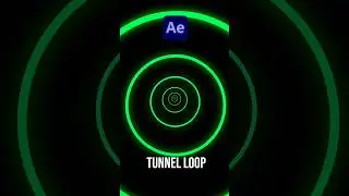 Creating a Tunnel Loop in After Effects 🌀 