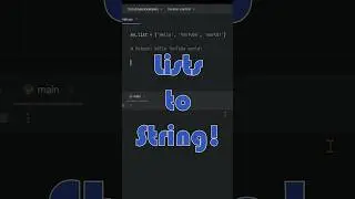 🐍 Lists ➡️ Strings in Python! 
