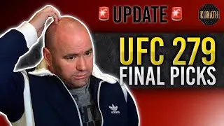 UFC 279 PICKS (AFTER CHANGES) | DRAFTKINGS UFC PICKS