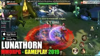 Lunathorn (MMORPG) - Android/iOS Gameplay - ENGLISH 2019