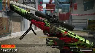 TEST in GAME WARFACE AMD FX-6300 + GTX 750 (LOW/MEDIUM/HIGH)