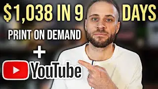 NEW STRATEGY Made $1,038 In 9 Days On My New Print On Demand Store