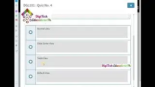 Digiskills Digital Literacy Quiz 4 Solution Batch 8, 2020, DigiTech Educations Pk