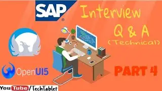 SAP Ui5 Fiori Interview Question & Answers - Realtime - TechTablet