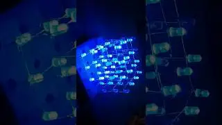 LED Cube Arduino Project #arduino #diyprojects #electronic #experiment  #shortvideo