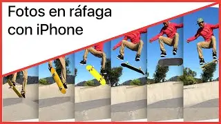 ¿Cómo hacer una ráfaga de fotos con el iPhone? 💨