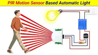 How to make Motion Sensor Automatic 💡without Arduino || SKR Electronics Lab