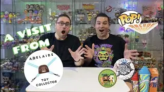 Look Who's Here!! Adelaide Toy Collector + Pops from Friends!