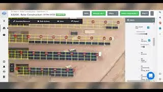 מעקבי בנייה לאתרים סולאריים בפלטפורמת SITEMARK - סרטון 7 - התקדמות עבודות ההקמה והתקנות פאנלים