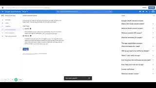 Google APIs Configuration for Google+ login