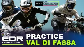 Perfect mix of adrenaline and stunning scenery in Val di Fassa 🇮🇹 | UCI Enduro World Cup Practice